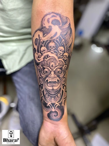 Bharat Tattoo Ink Illustration Artwork (34)
