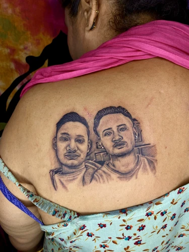 Bharat Tattoo Ink Portriat Artwork (1)