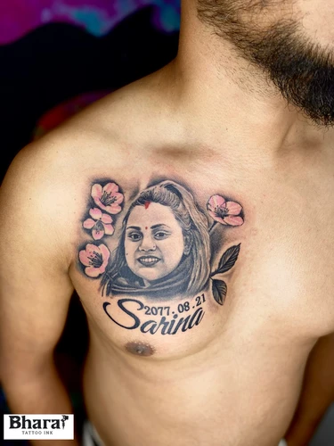 Bharat Tattoo Ink Portriat Artwork (11)