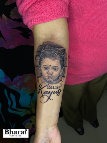 Bharat Tattoo Ink Portriat Artwork (12)