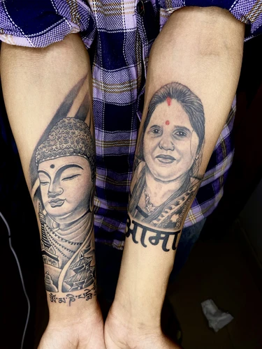 Bharat Tattoo Ink Portriat Artwork (19)