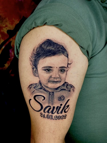 Bharat Tattoo Ink Portriat Artwork (8)
