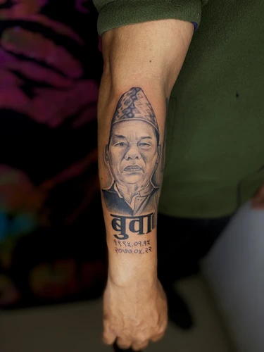 Bharat Tattoo Ink Portriat Artwork (9)