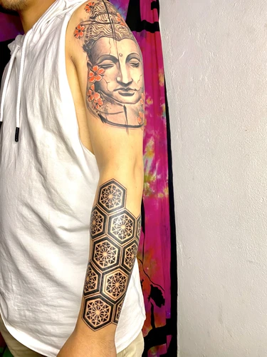 Bharat Tattoo Ink pattern work (15)