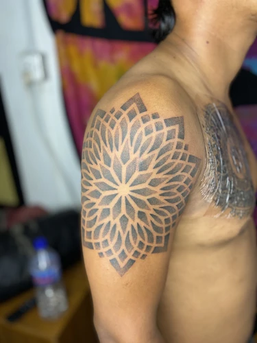 Bharat Tattoo Ink pattern work (17)
