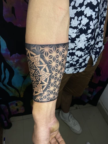 Bharat Tattoo Ink pattern work (28)